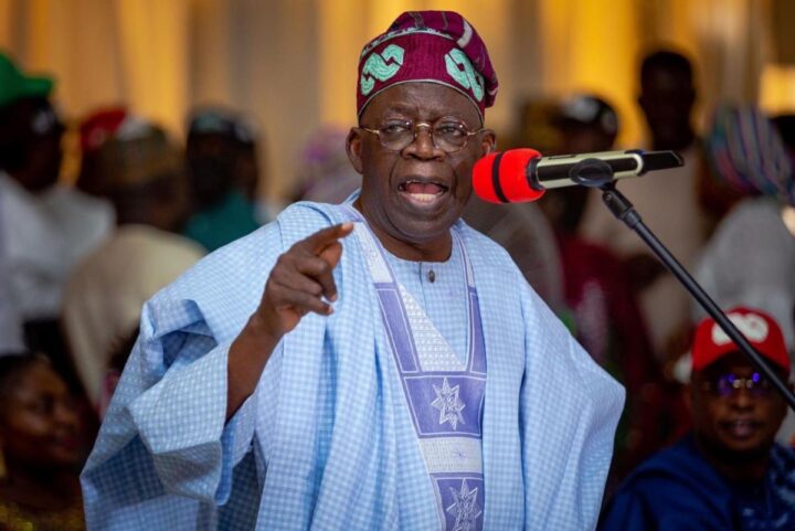 Tinubu praises Buhari’s strength