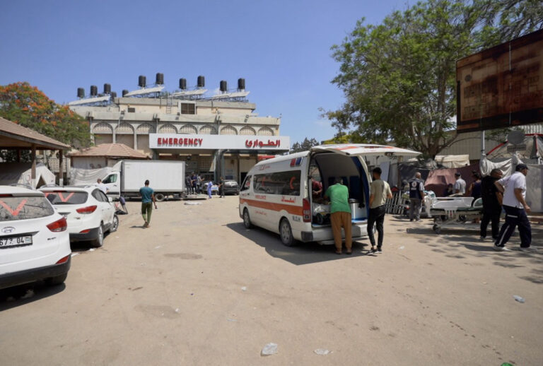 Health authorities begin evacuating patients from Gaza European Hospital