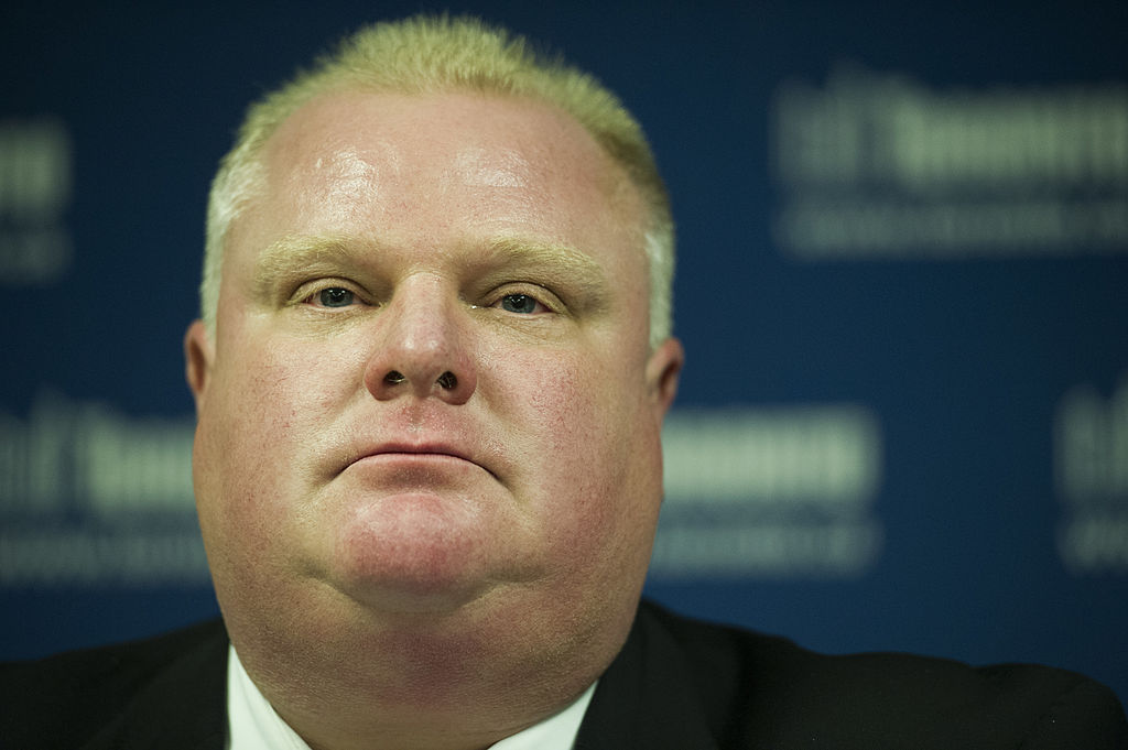 Toronto Mayor Rob Ford Addresses Media, November 5, 2013 following his revelation that he smoked crack cocaine