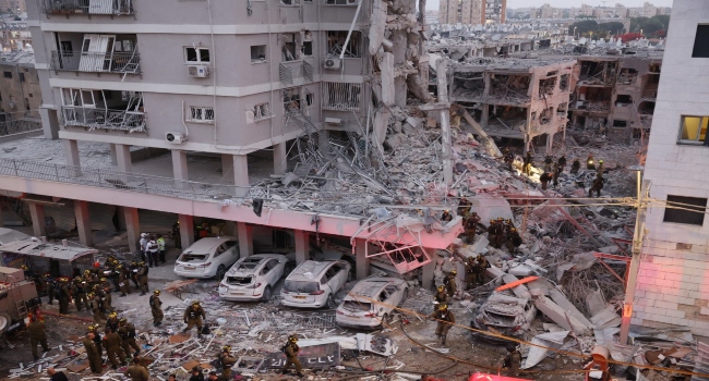 Scene-of-Israel-Iran-Conflict