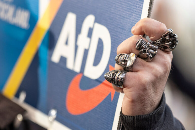 AfD Holds Berlin Rally On Eve Of Parliamentary Elections