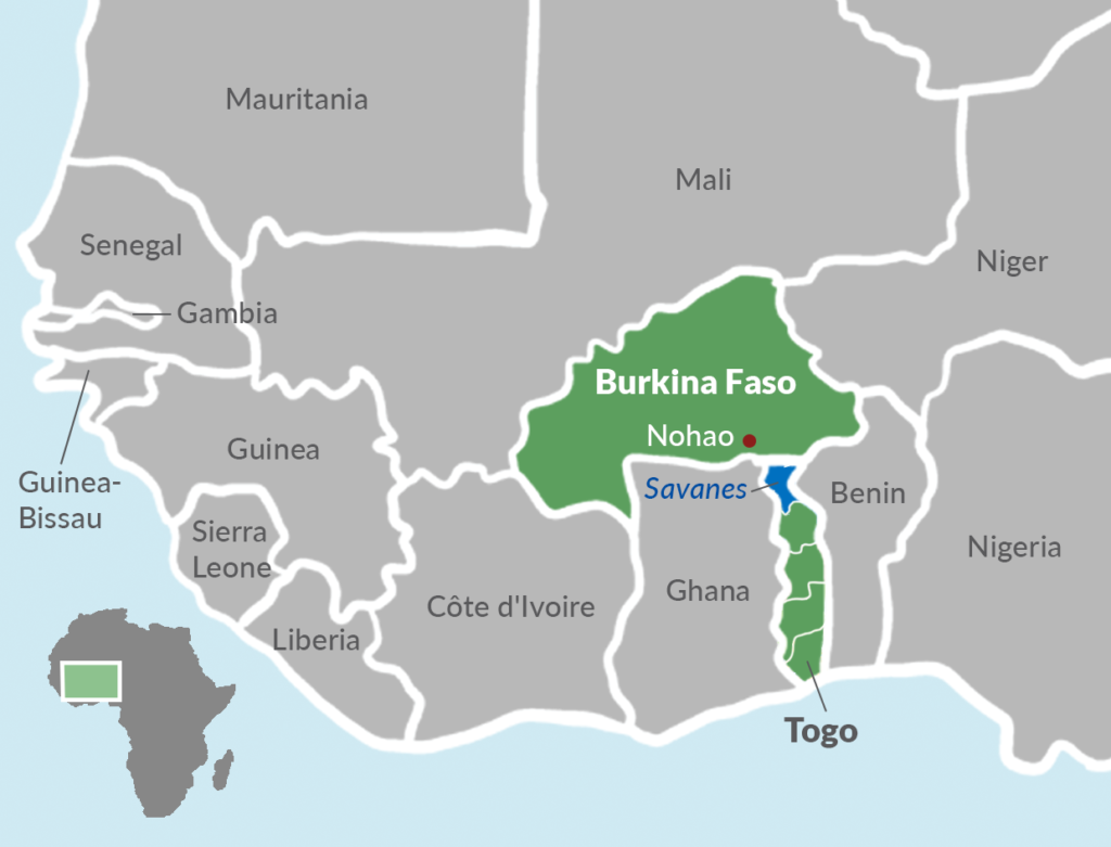 Togo Burkina Faso infiltration
