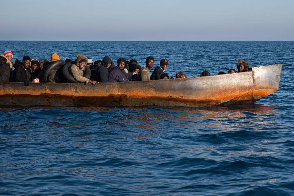 refugee shipwreck near Lampedusa