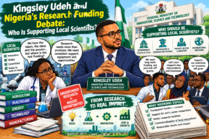 Kingsley Udeh and Nigeria’s Research Funding Debate: Who Is Supporting Local Scientists?