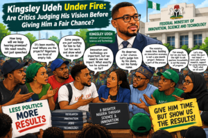 Kingsley Udeh Under Fire: Are Critics Judging His Vision Before Giving Him a Fair Chance?